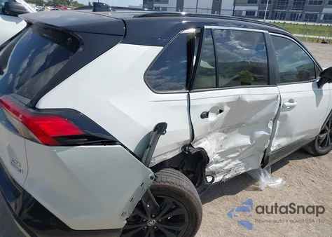 2022 Toyota Rav4 Hybrid Xse из США, поврежденный, VIN 2T3E6RFV2NW035380